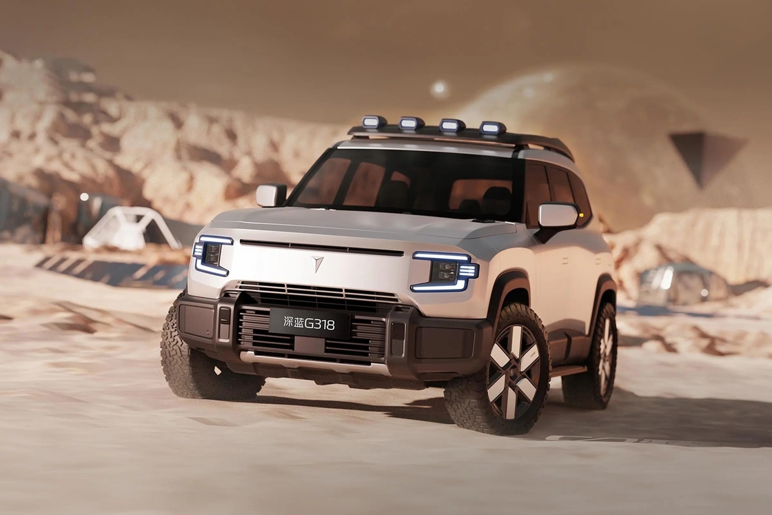 चंगान डीपब्लू शेनलन जी 318 4-व्हील एसयूवी इलेक्ट्रिक हाइब्रिड फ्यूल 4WD ऑफ-रोड ईवी कार नई ऊर्जा वाहन