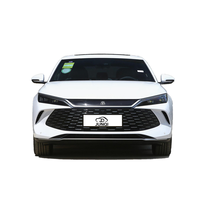 प्लग इन हाइब्रिड FWD BYD इलेक्ट्रिक कार 520 किमी रेंज लक्जरी BYD Qin L EV