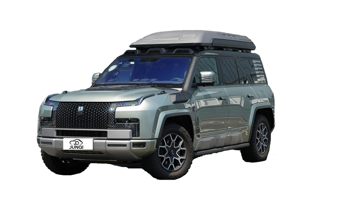 नई ऑफ रोड जीप इलेक्ट्रिक एसयूवी 4X4 वाहन BYD यांगवांग U8 ऊपर की ओर देखने वाली कार