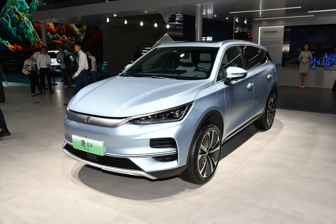 लक्जरी BYD Tang इलेक्ट्रिक कार EV 185Km/H वाम ड्राइव प्लग इन हाइब्रिड एसयूवी