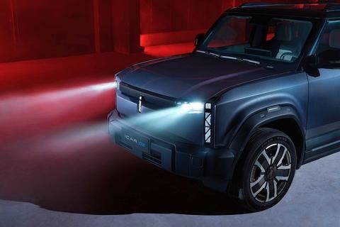 150 किमी/घंटा बाएं स्टीयरिंग चेरी इलेक्ट्रिक कार iCAR 03 आरामदायक सवारी अनुभव के साथ