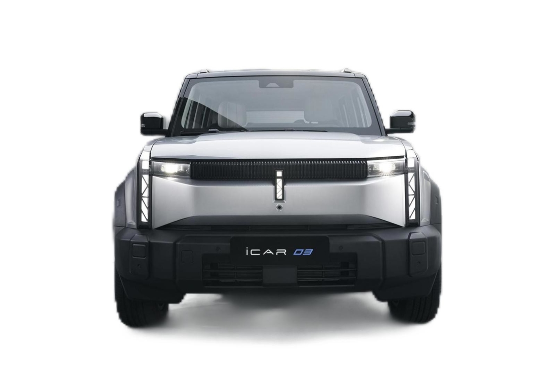 150 किमी/घंटा बाएं स्टीयरिंग चेरी इलेक्ट्रिक कार iCAR 03 आरामदायक सवारी अनुभव के साथ