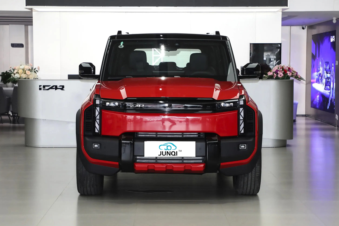 2024 Chery Icar03 इलेक्ट्रिक एसयूवी नई आगमन ऊर्जा-कुशल ईवी 501 किमी रेंज और मल्टीफंक्शन स्टीयरिंग व्हील के साथ