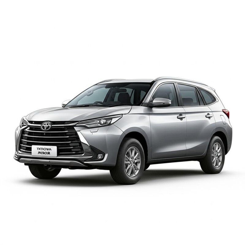 मैकफर्सन स्वतंत्र निलंबन और फ्रंट सस्पेंशन के साथ 5 टोयोडा ऑटो राइड की सीट क्षमता